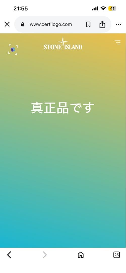 ストーンアイランド　トレーナー　Lサイズ