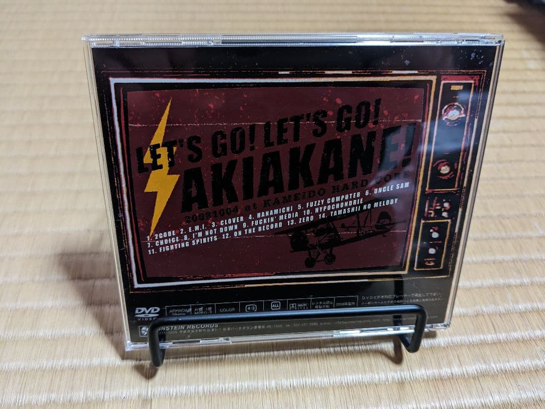 【DVD】秋茜「LET'S GO！ LET'S GO！ AKIAKANE」