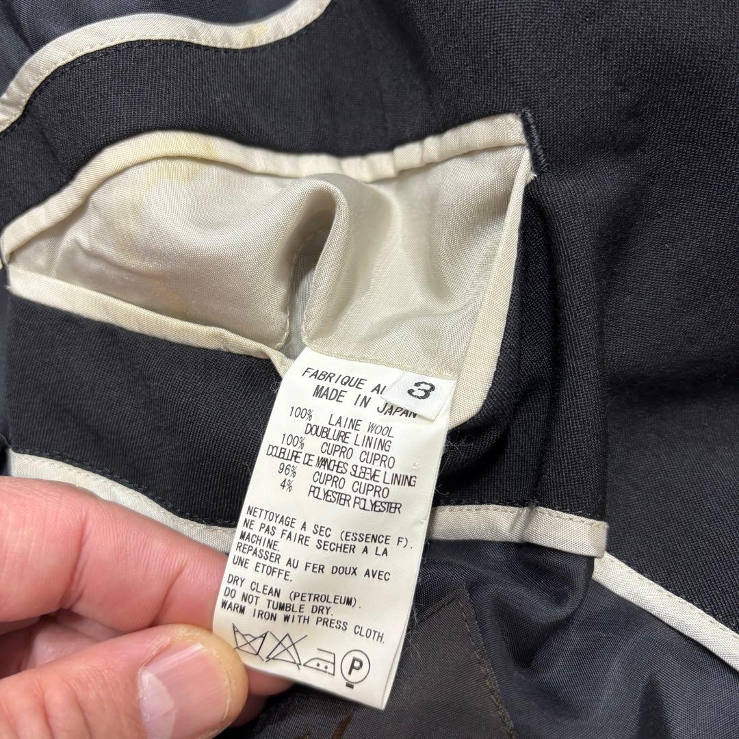 ⚫︎ヨウジヤマモト Y's for men アシンメトリー テーラードジャケット