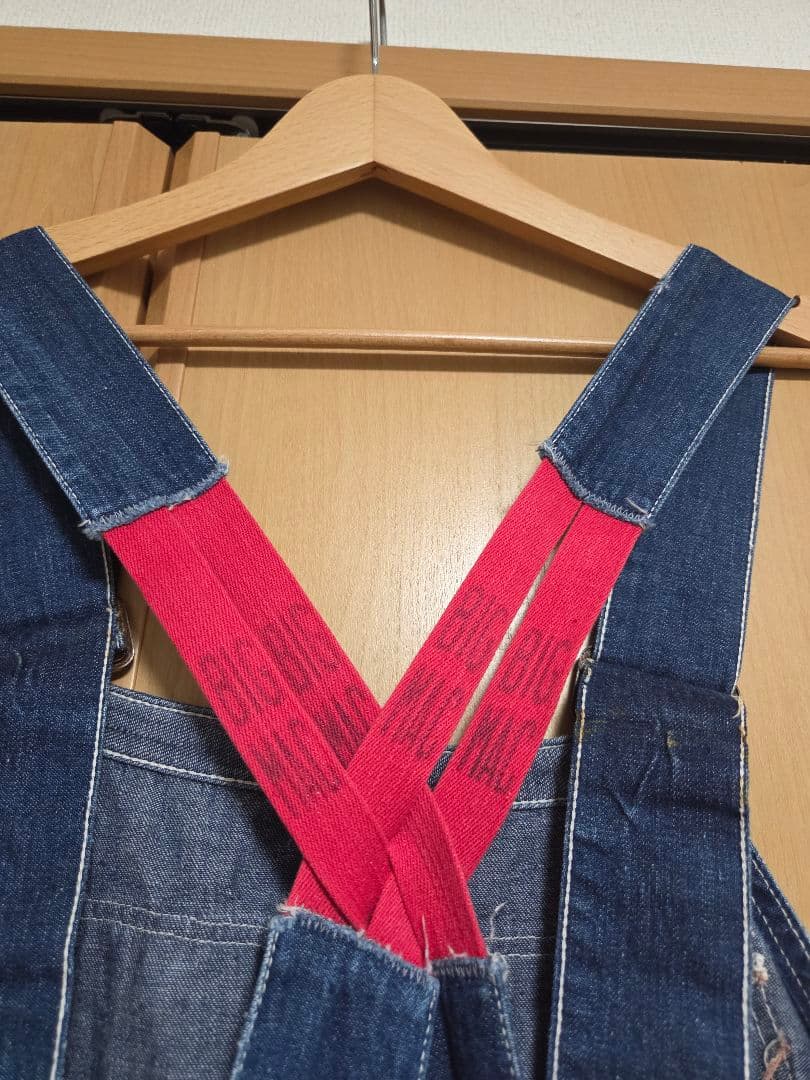 40s 50s 盾タグ BIG MAC デニムオーバーオール ヴィンテージ