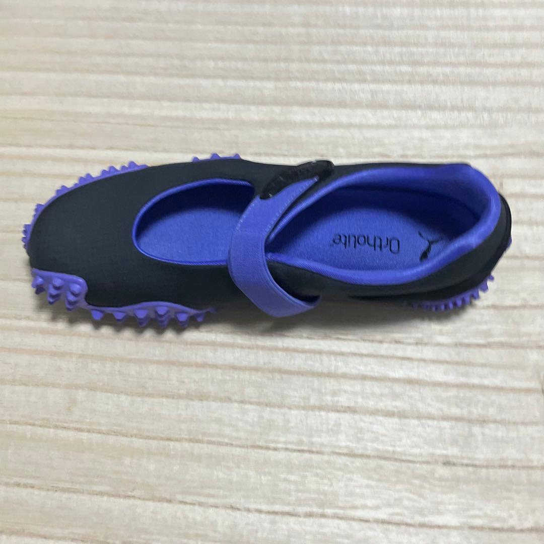 ほぼ新品 PUMA MOSTRO FEY LAUNCH 黒/紫 24.5cm