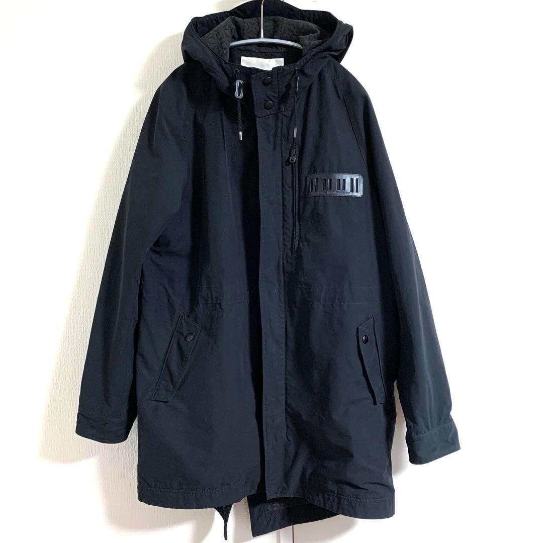 【名作】ホワイトマウンテニアリング ウェザーマイクロピーチ モッズコート