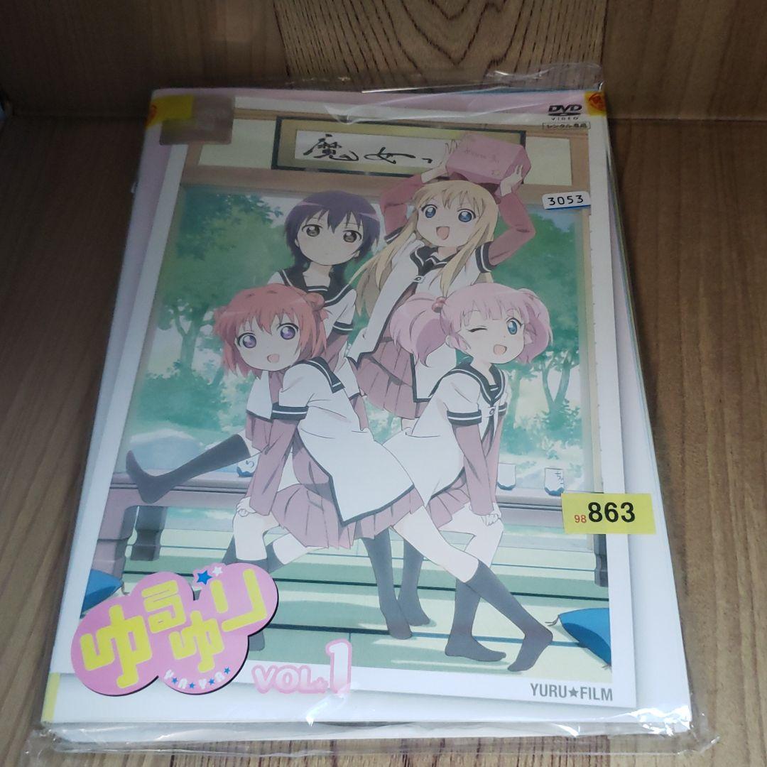 リ292∝♣️  ゆるゆり  レンタル落ち 全6巻  DVD