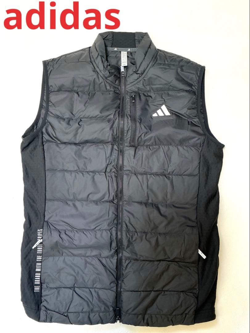 【新品未使用】adidas IM6474 ブラック ダウンベスト