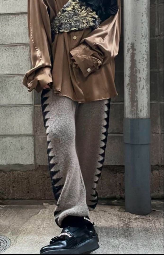 新品　FUMIE=TANAKA / Giza knit pants