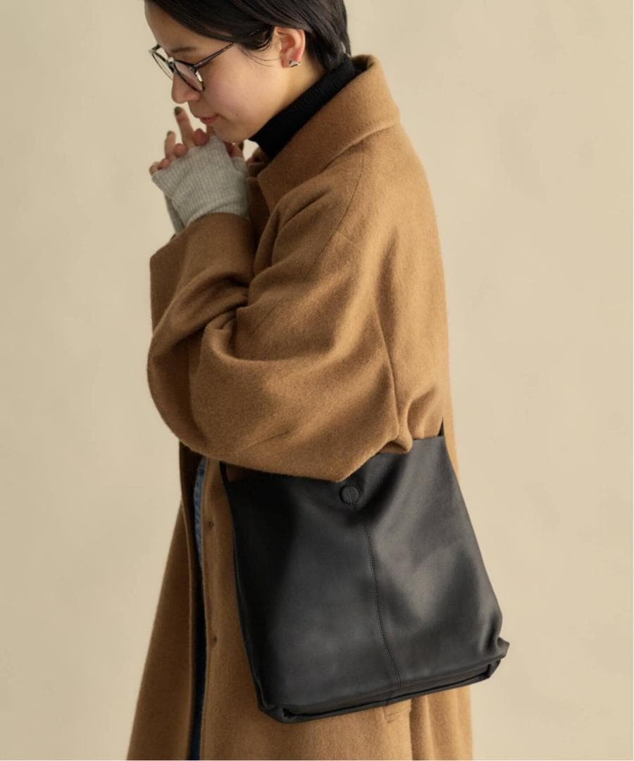 新品■Morphee SQUARE SHOULDER BAG ショルダーバッグ黒