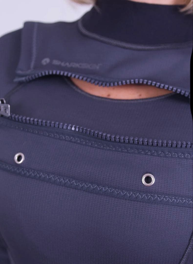 日本未上陸　濠SharkSkin高級T2 フルスーツ　グレー　（在庫１）