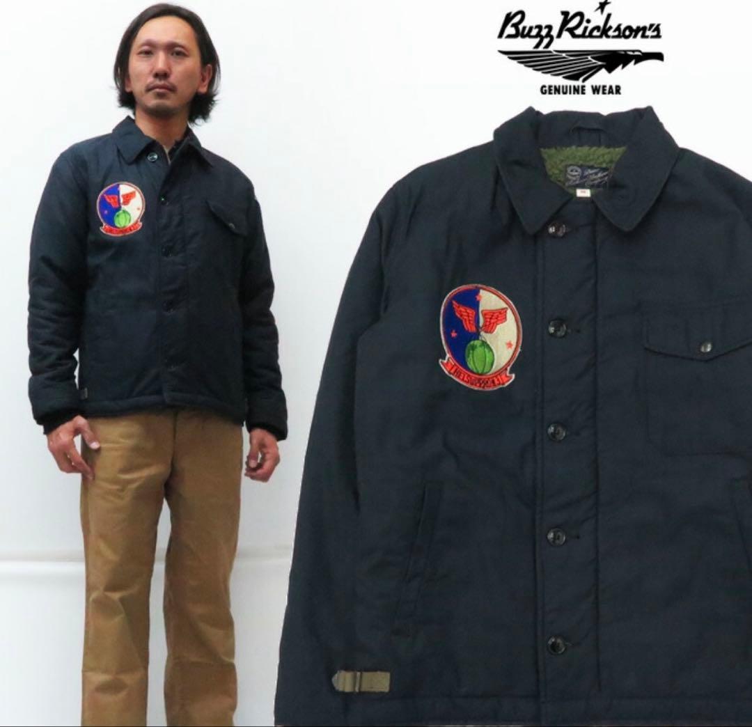 バズリクソンズ A-2 デッキジャケット HC-3Merlins BR14717