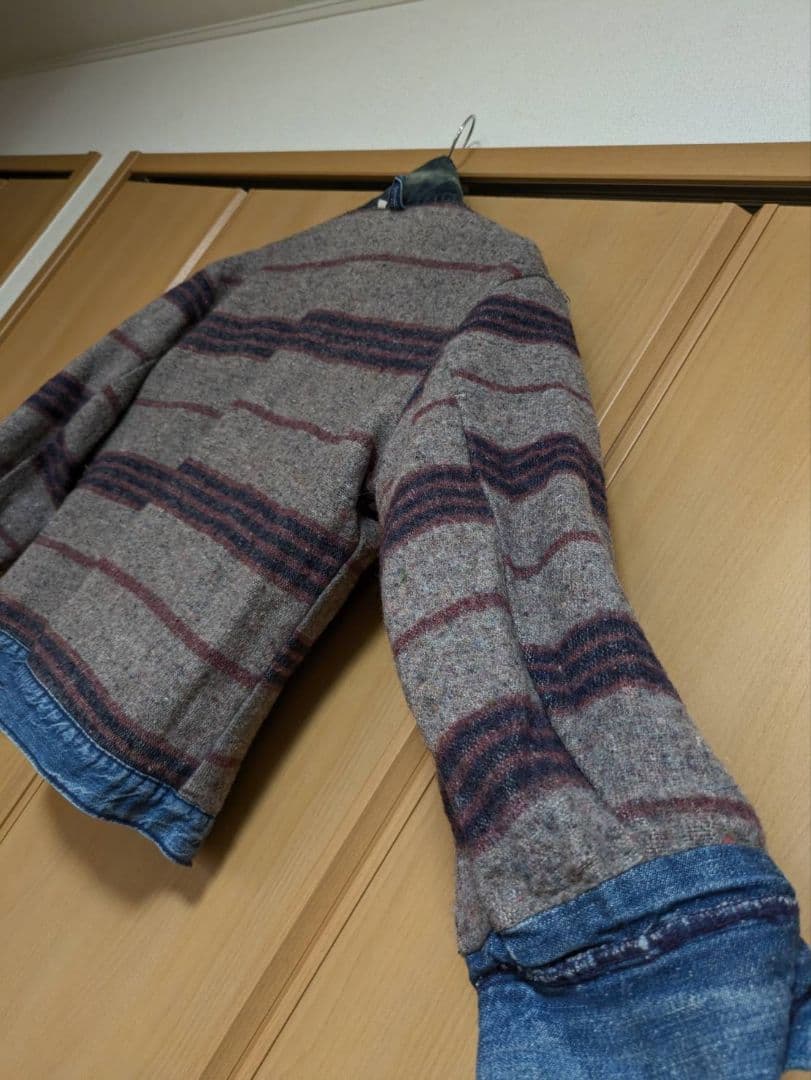 ヨ*シ様 60s USA製 デニムジャケット ブランケット ストア ヴィンテージ