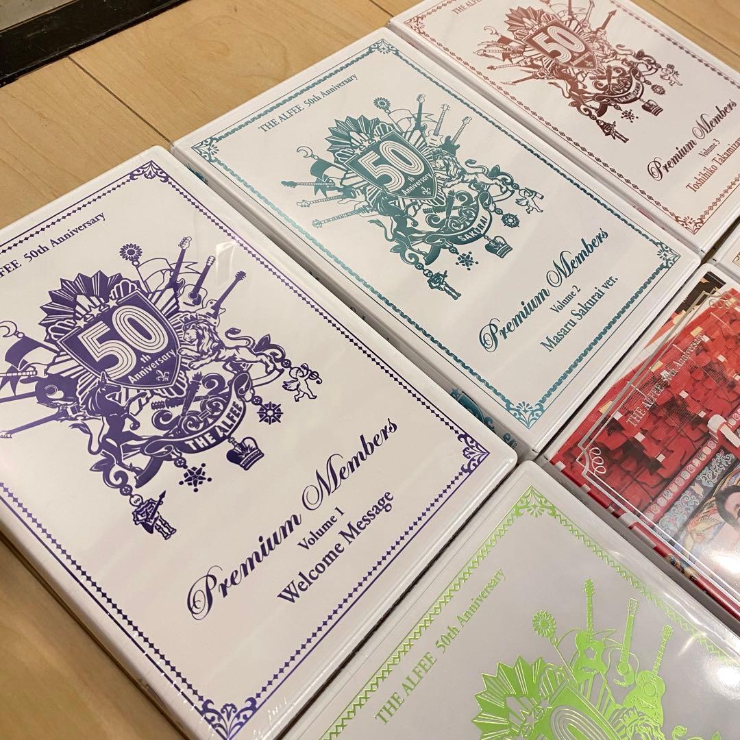 ち*い様 THE ALFEE 50周年記念 DVD 全6巻セット（新品・未開封）