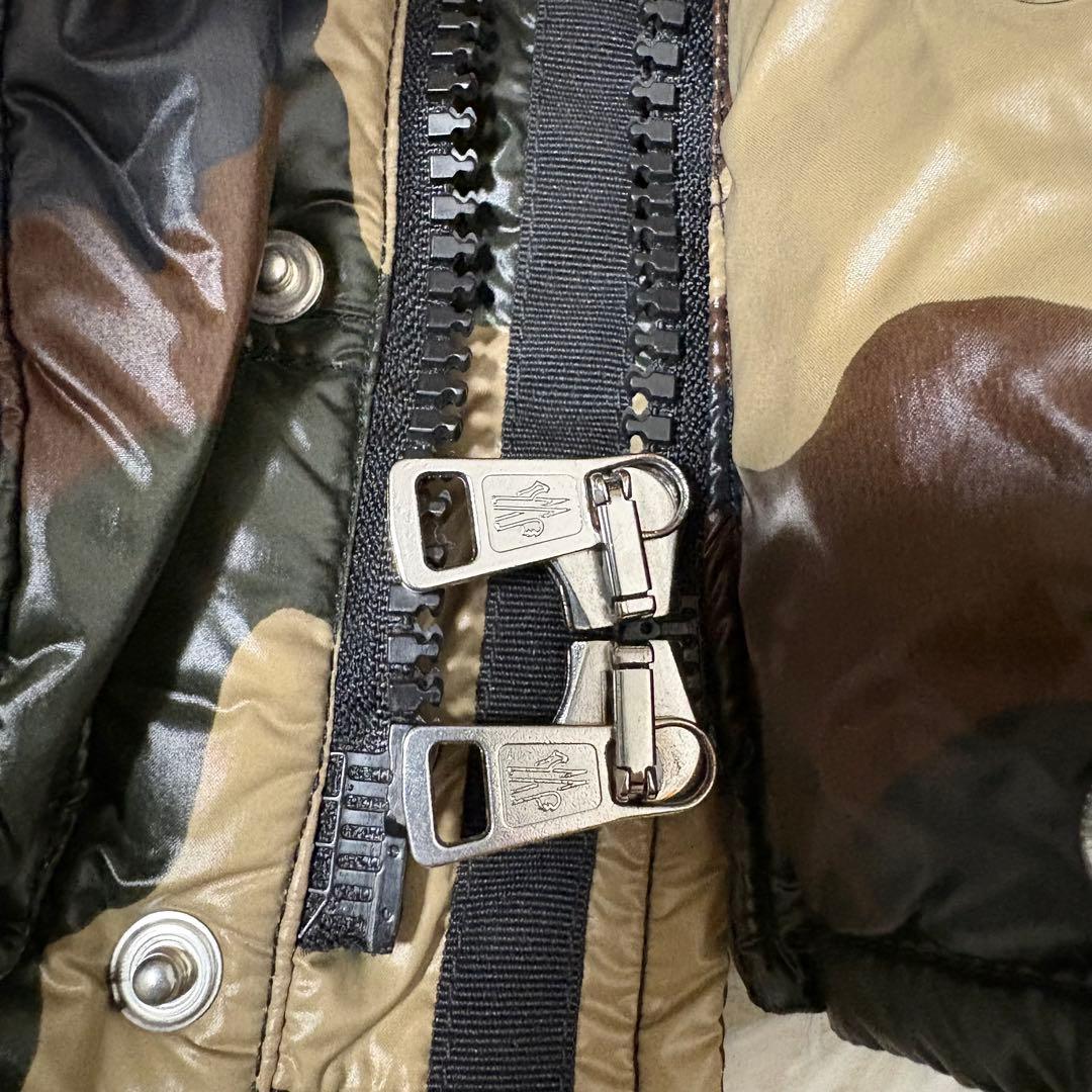 【MONCLER】ソーテルヌ ダウンジャケット XS カモフラ 迷彩柄 2way