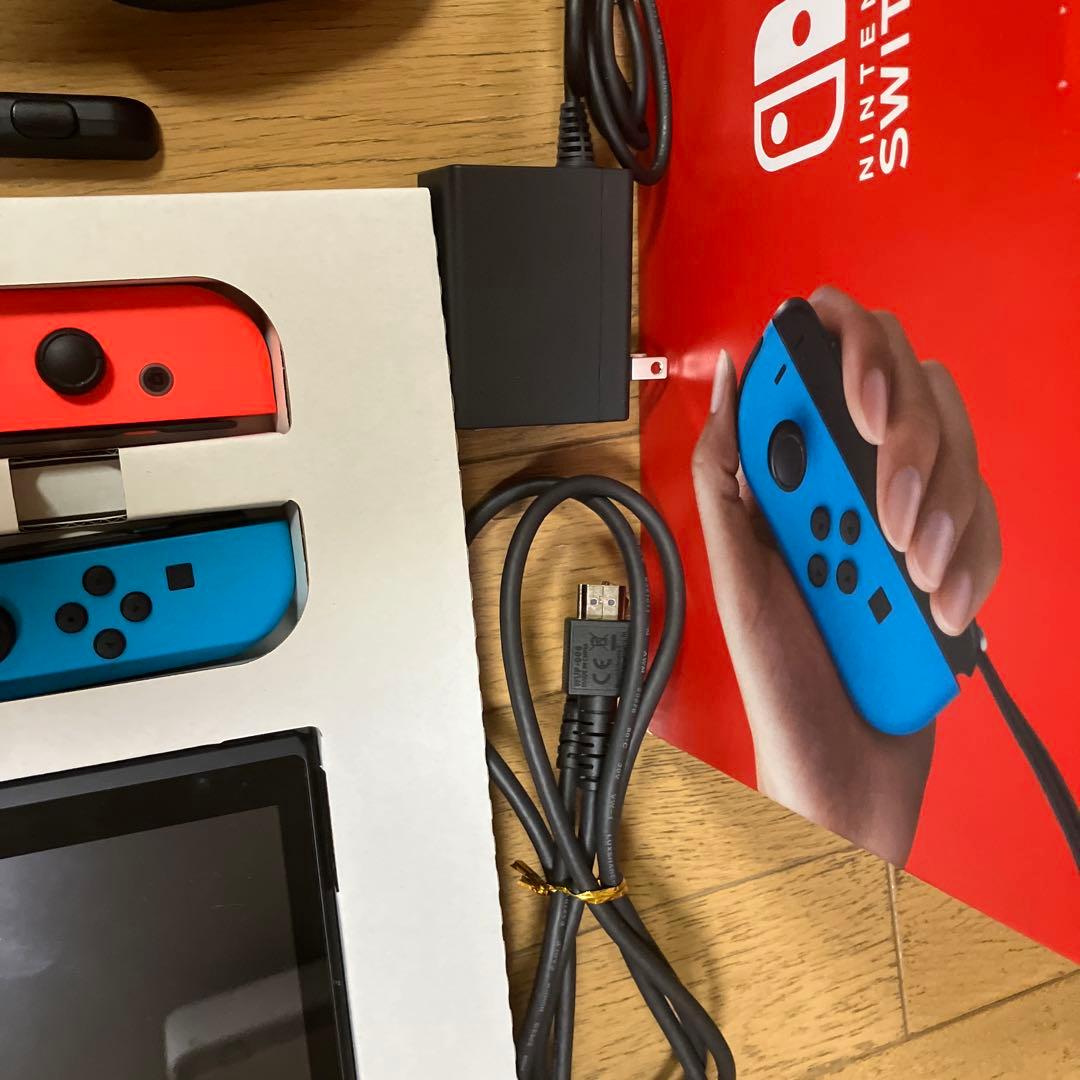 Nintendo Switch ネオンレッド/ブルー 本体
