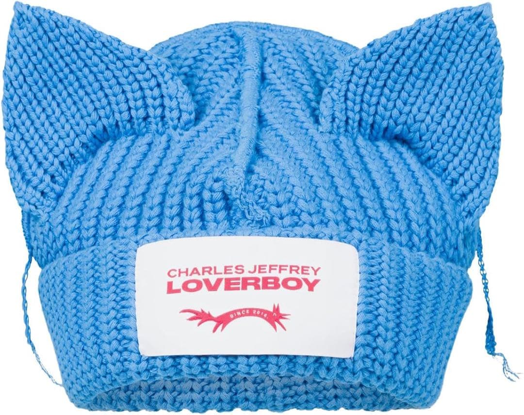 Charles Jeffrey LOVERBOY ラバーボーイ ニット帽 水色