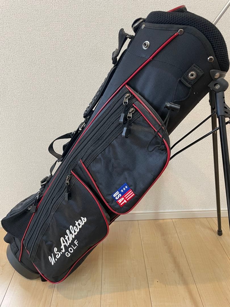U.S. Athletes キャディバッグ 黒
