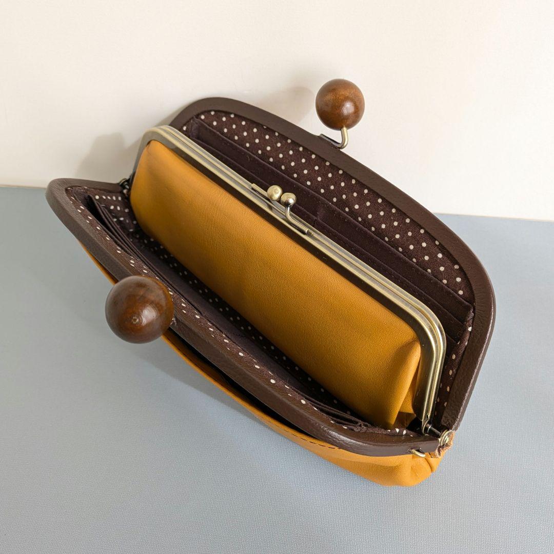 くるみる＊プロフご一読ください(^-^)　がま口お財布