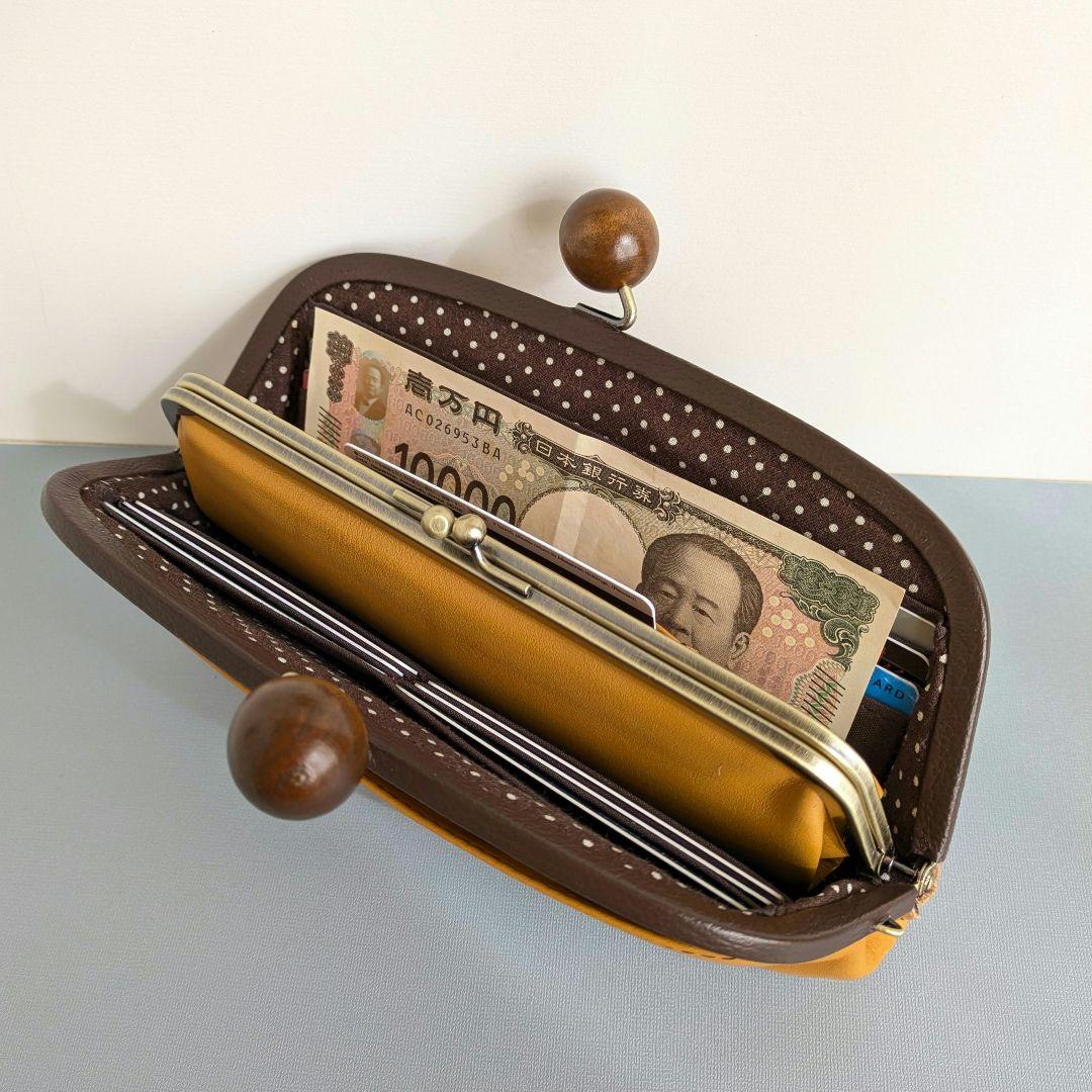 くるみる＊プロフご一読ください(^-^)　がま口お財布