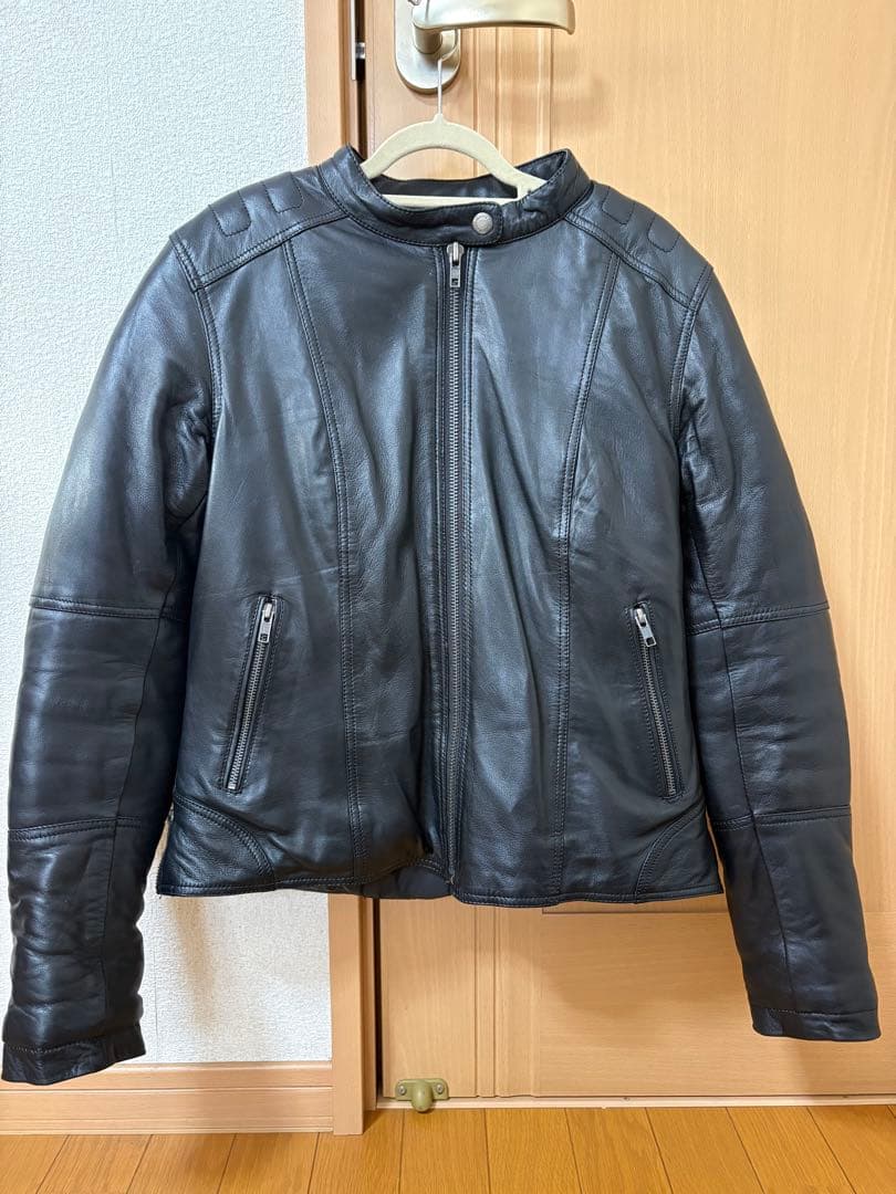 デグナー ライダース革ジャン プロテクター入りレディース