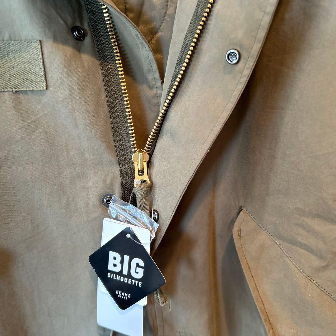 BEAMS HEART MEN 新品フード付モッズコート