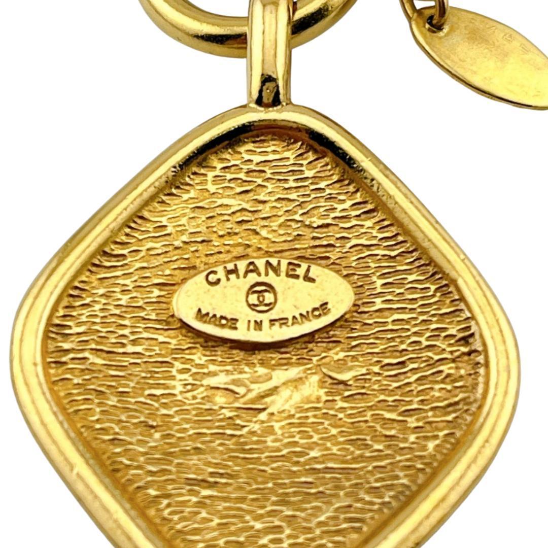 シャネル ネックレス カンボン デザイン メダリオン ココマーク ゴールド系