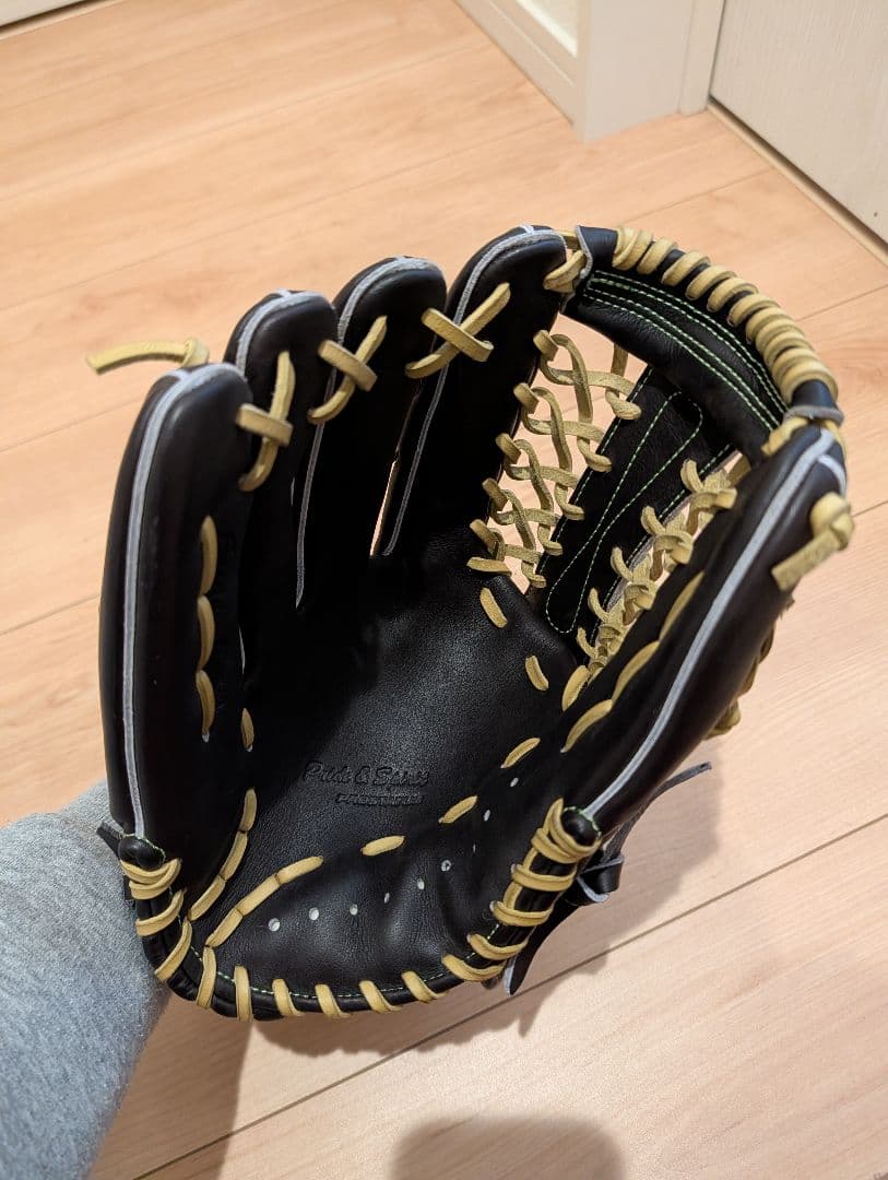 【未使用品】ZETTプロステイタス　軟式用外野手グローブ