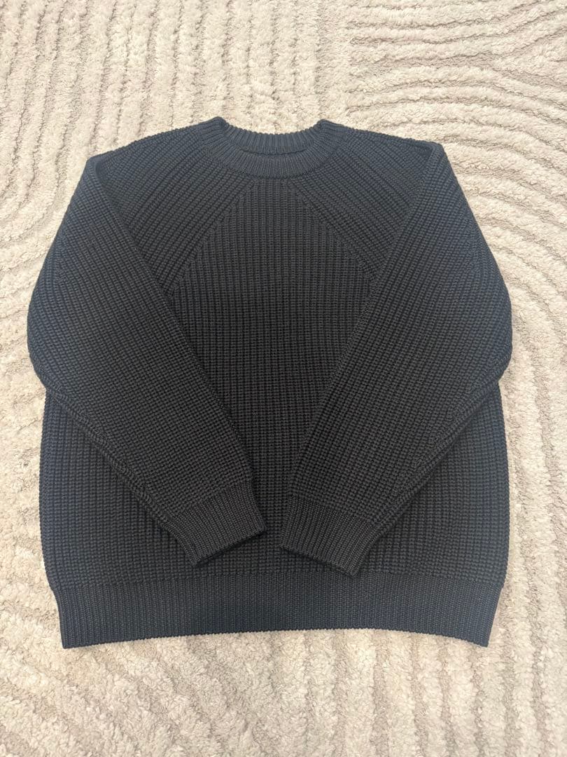 BATONER SIGNATURE CREW NECK 紺 2