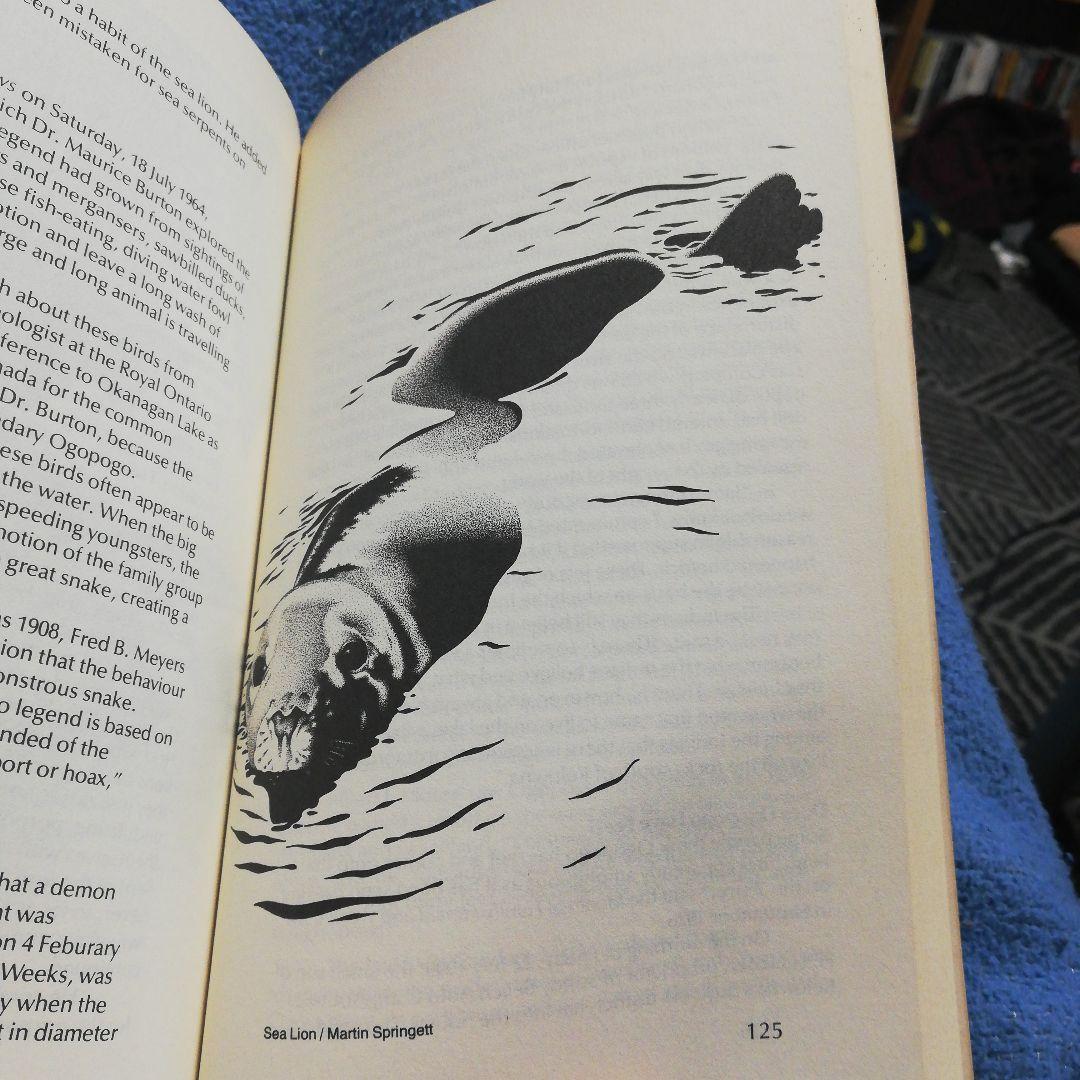 洋書 The Okanagan Mystery Ogopogo by Moon