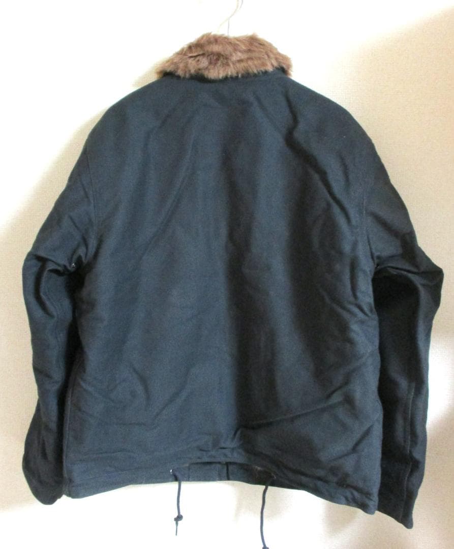 N−1デッキジャケット 米軍タイプ レプリカ ネイビー