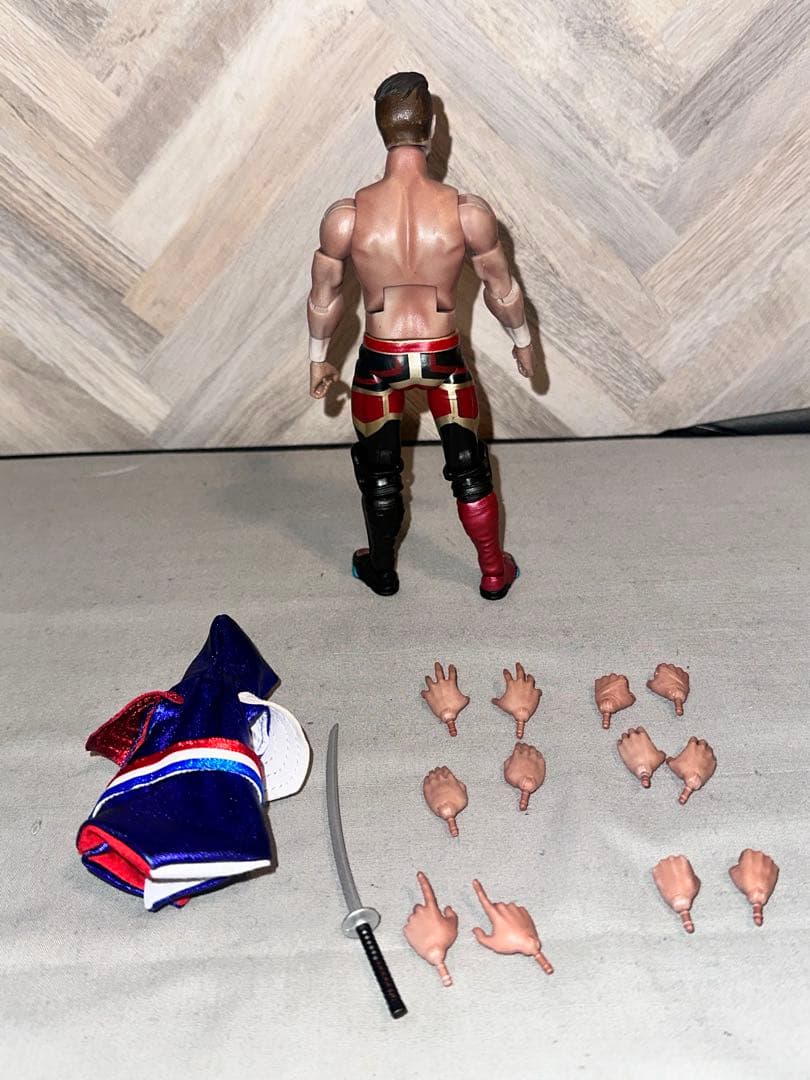 オカダ、棚橋、EVIL、オスプレイ　新日本プロレスフィギュアセット