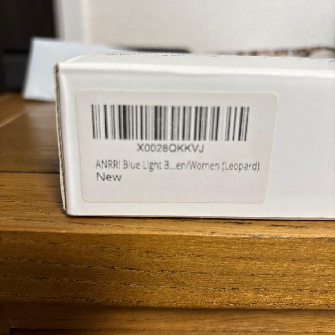 ANRRI ブルーライトカット遮光メガネ べっ甲柄
