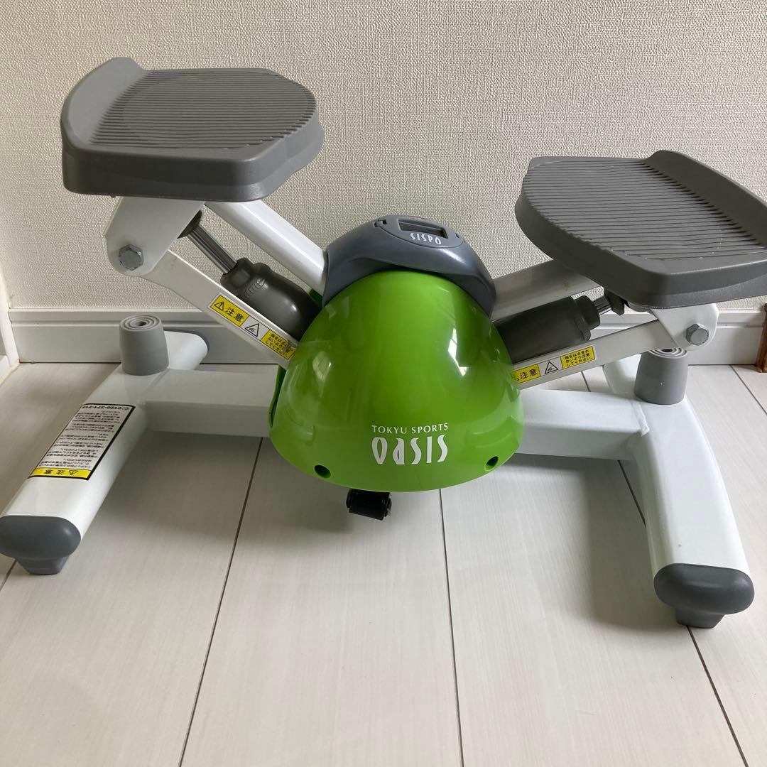 SISPO エクササイズバイク コンパクト 美品 ダイエット 足踏み 健康
