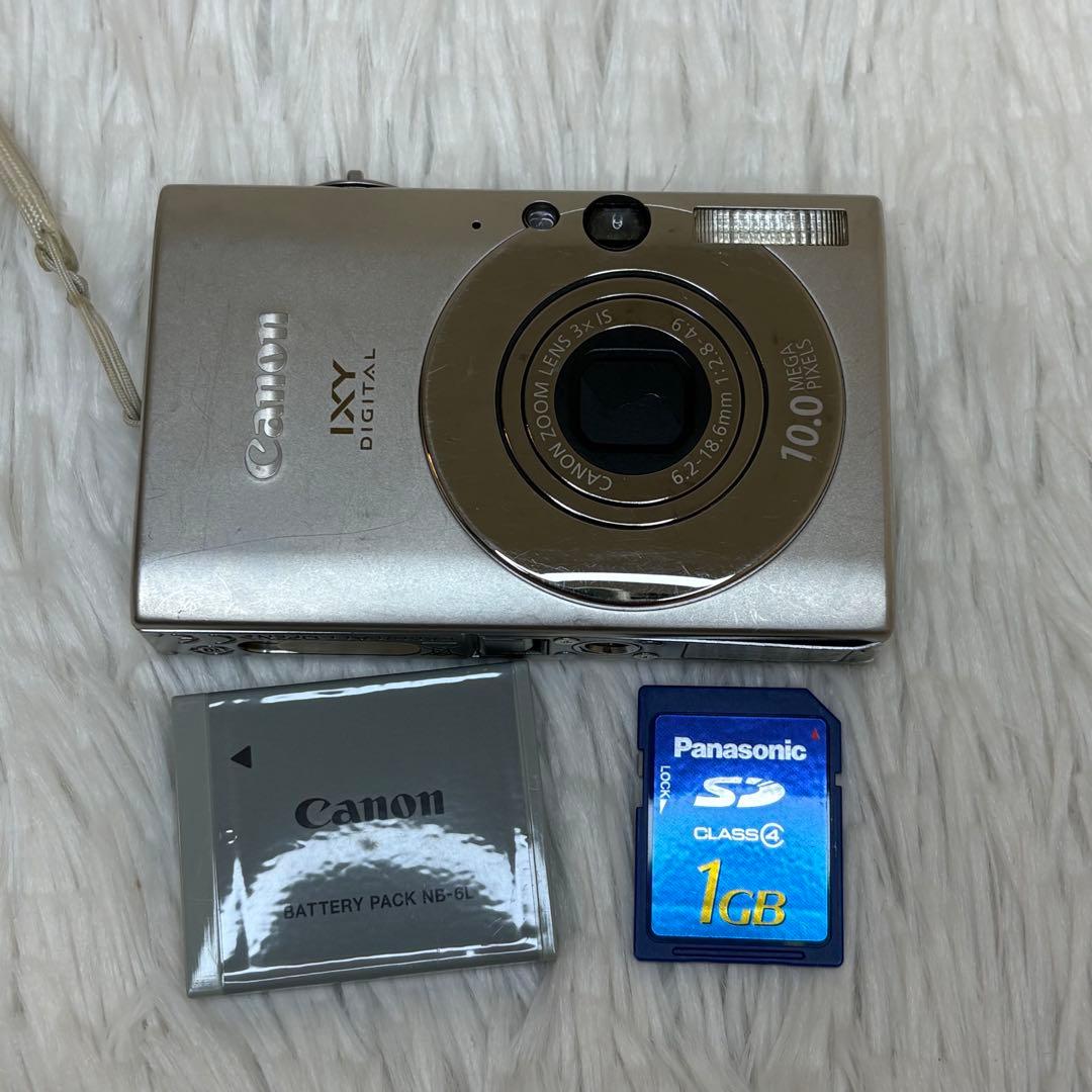 Canon カメラ　IXY25IS PC1262 SDカード コンデジ　動作品