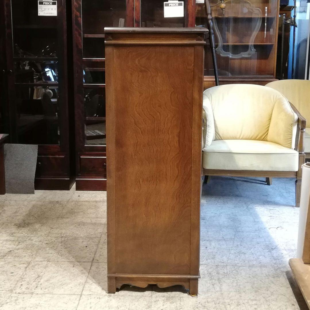 M●pase送料込 希少 アンティーク ファニチャー 3枚扉 サイドボード