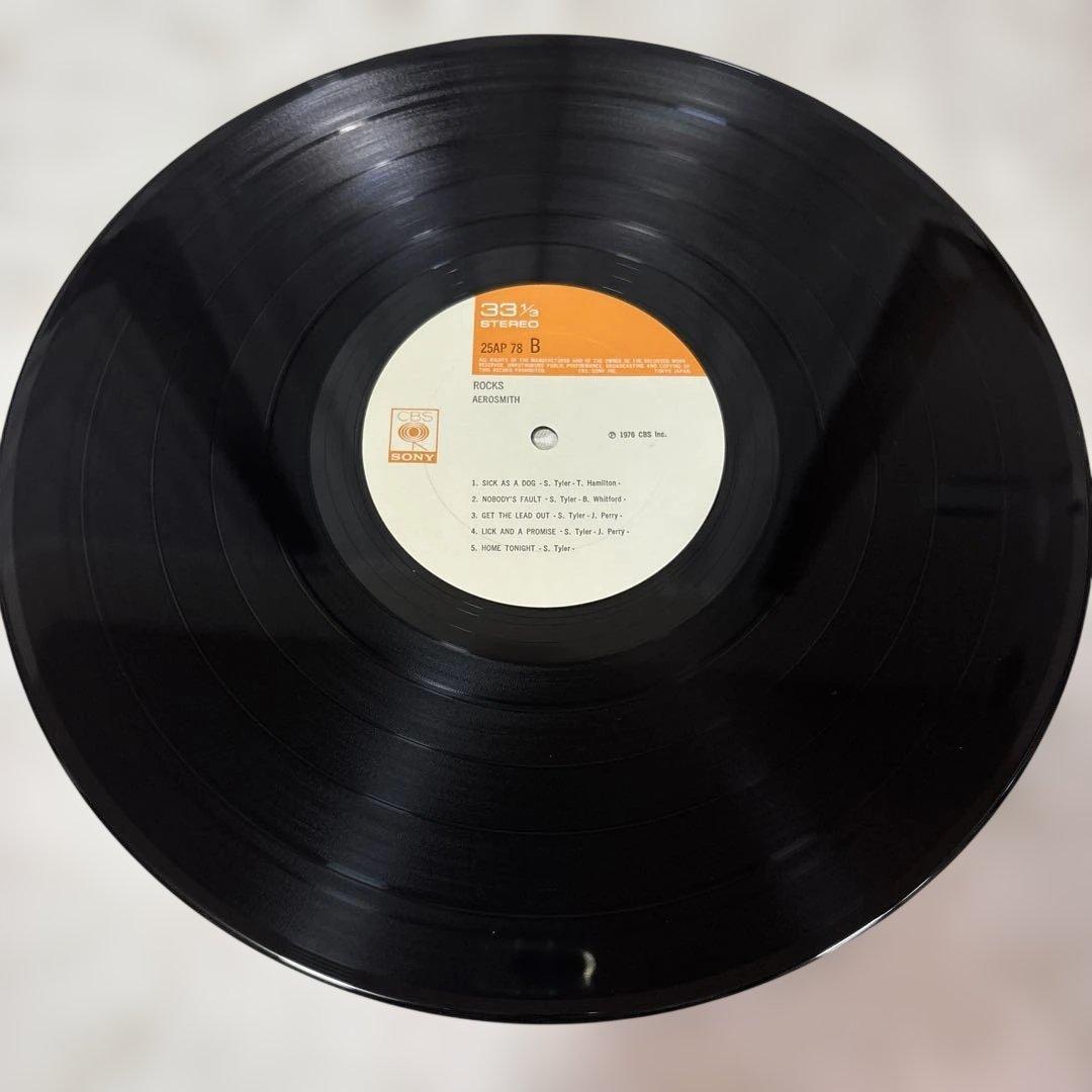 美品　Aerosmith Rocks 帯付き レコード
