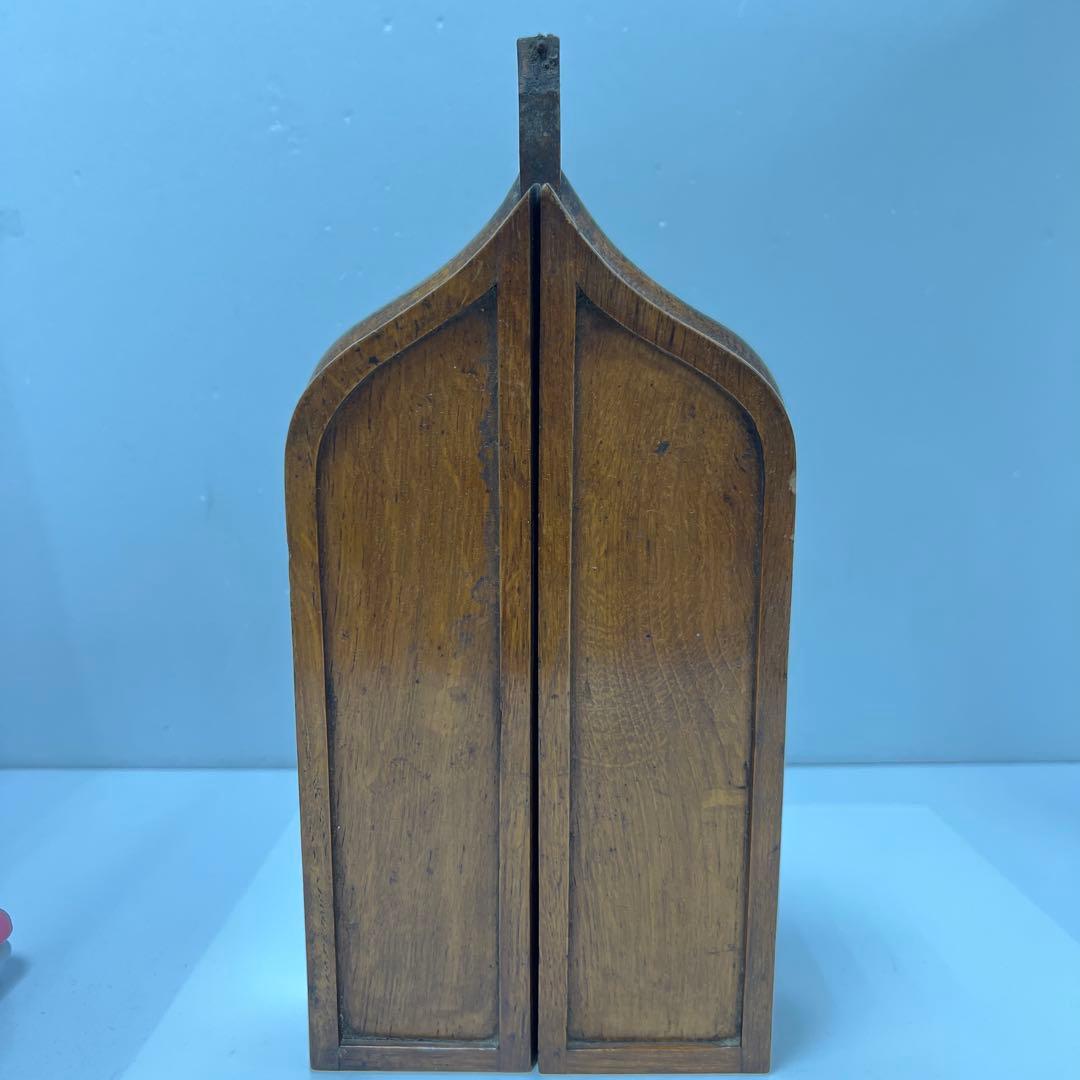 古代　キリスト　逗子入　全体高さ31㎝/647g 東Y7-0717①トトオ