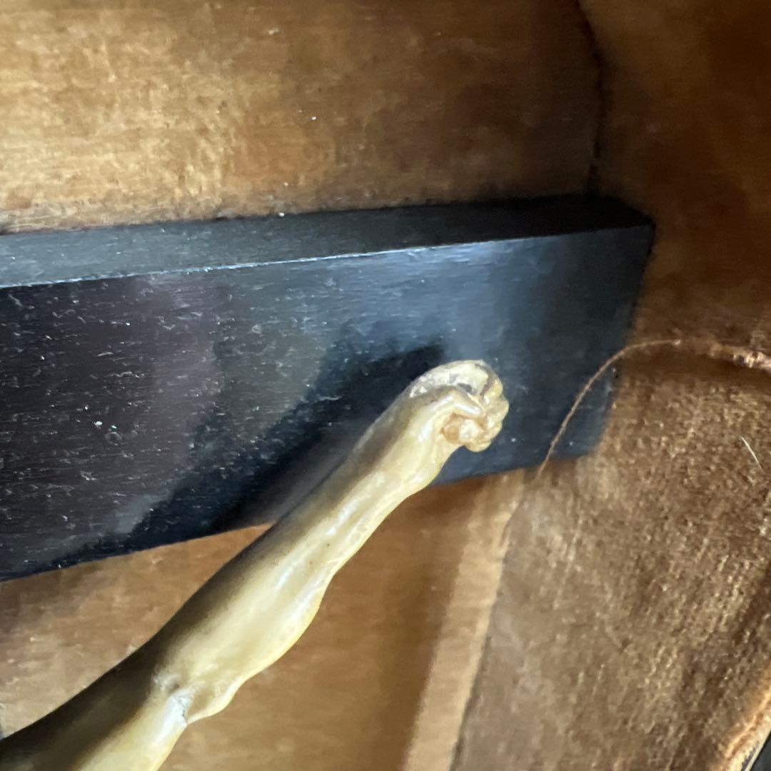 古代　キリスト　逗子入　全体高さ31㎝/647g 東Y7-0717①トトオ