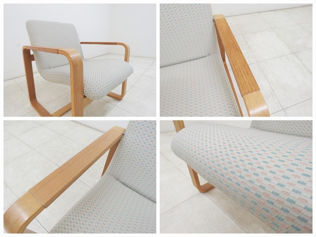 天童木工 松村勝男 イージーチェア ジャパニーズモダン シングルソファ ②