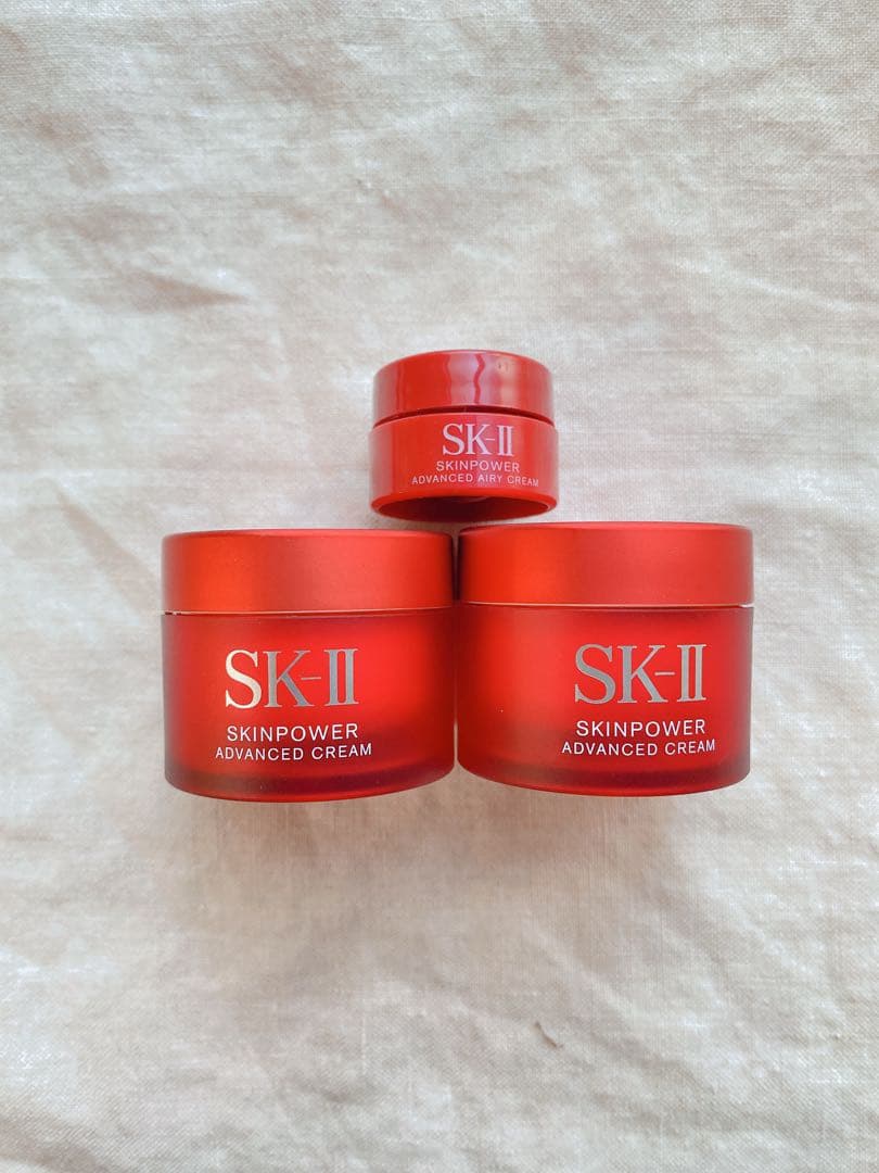 SK-II スキンパワーアドバンストクリーム　エアリークリーム　サンプルセット