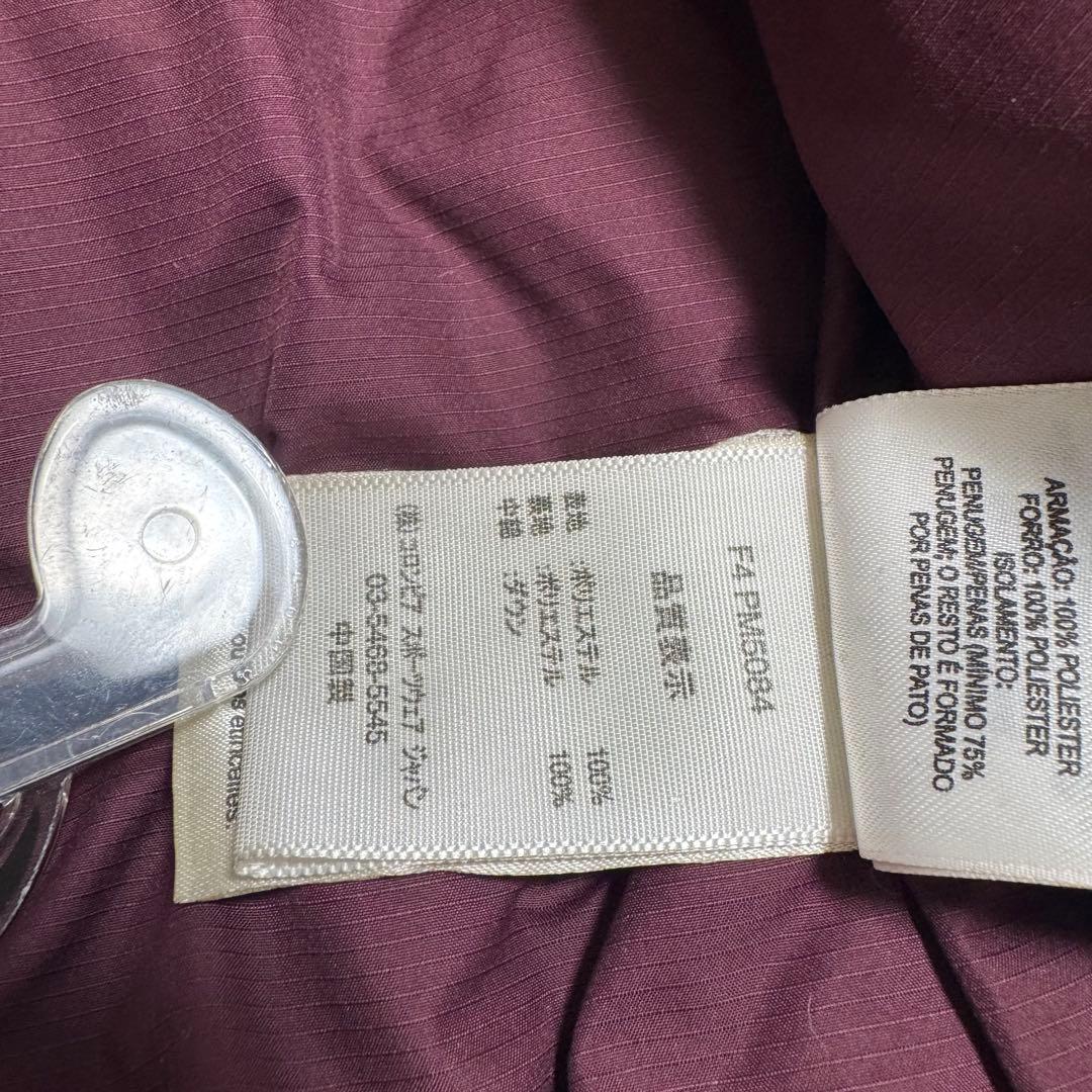 コロンビア00s キルティングpuffy jacket メンズXS短丈y2k