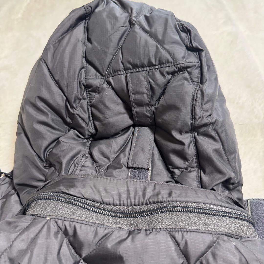 コロンビア00s キルティングpuffy jacket メンズXS短丈y2k