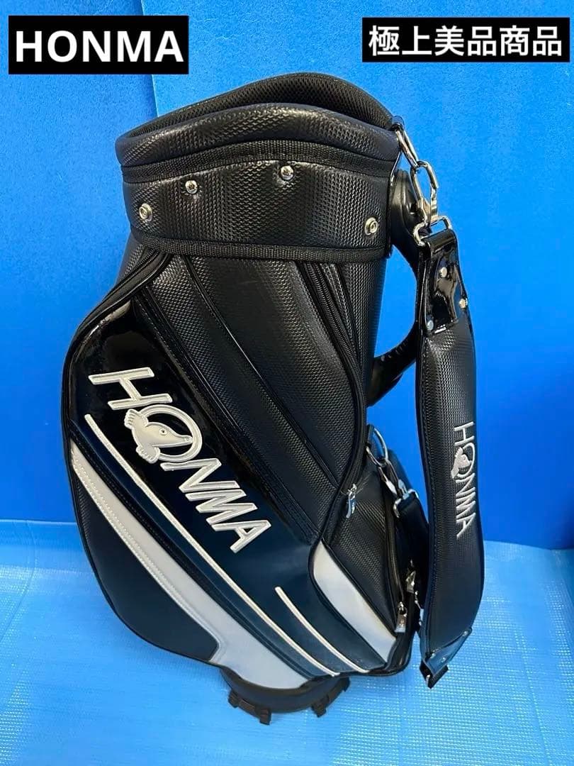 HONMA ゴルフバッグ ブラック シルバー