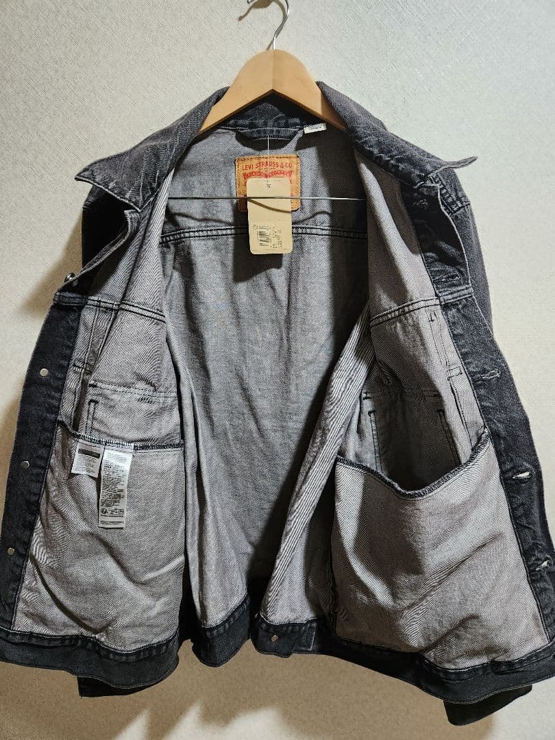 Levi’s リーバイス 2nd デニムジャケット ブラックデニム XL