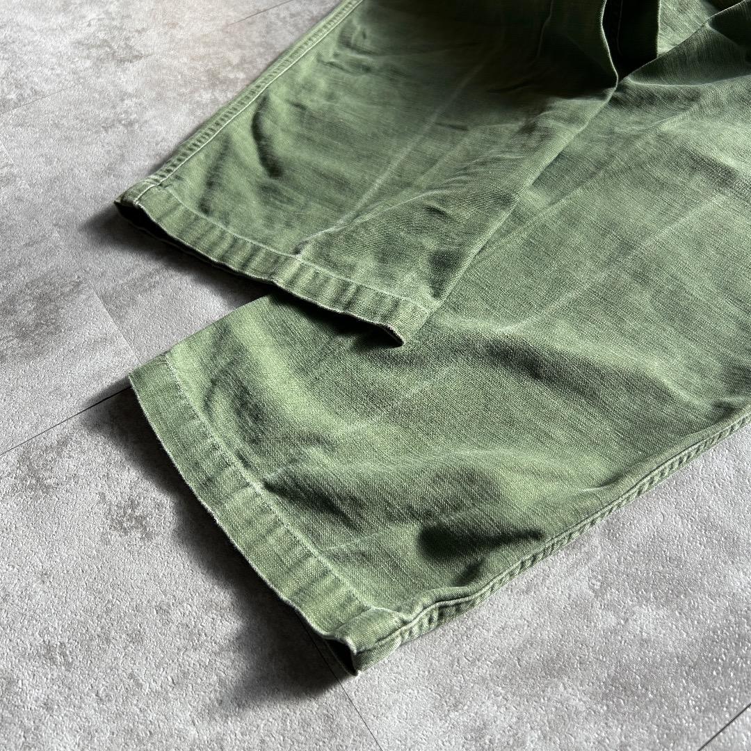 60s アメリカ軍 OG107 ベイカーパンツ 30×31