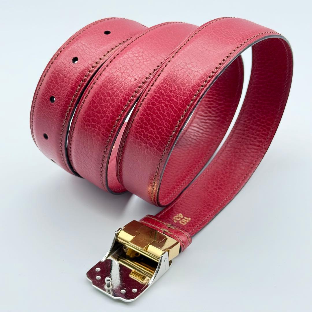 ✨美品✨カルティエ マストライン サントス レザー ベルト レディース 純正革