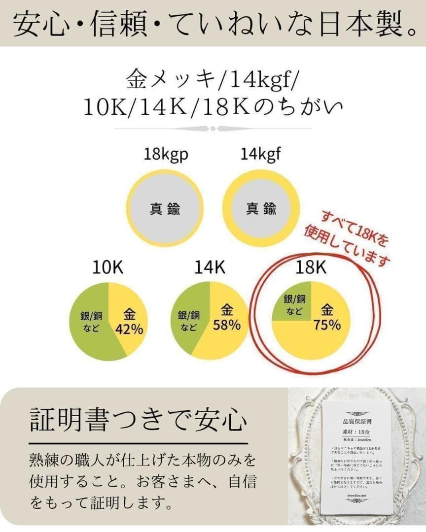 訳あり★パール あこや真珠 K18 18K ネックレス トップ 18金 刻印
