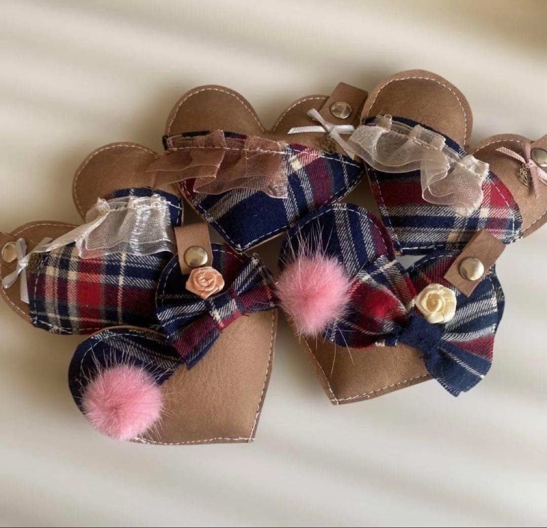 いちごパフェ★デニムリメイクチャーム★お取り置き