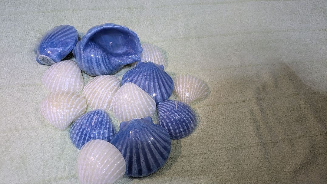 新品 貝型 キャンドル 13個セット