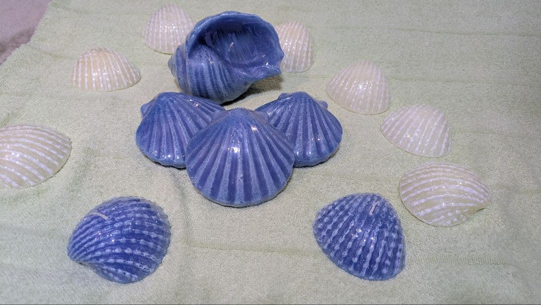 新品 貝型 キャンドル 13個セット