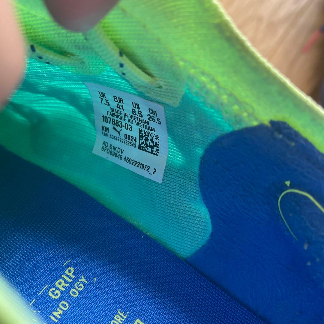 Puma Ultra サッカーシューズ ネイビー/イエロー