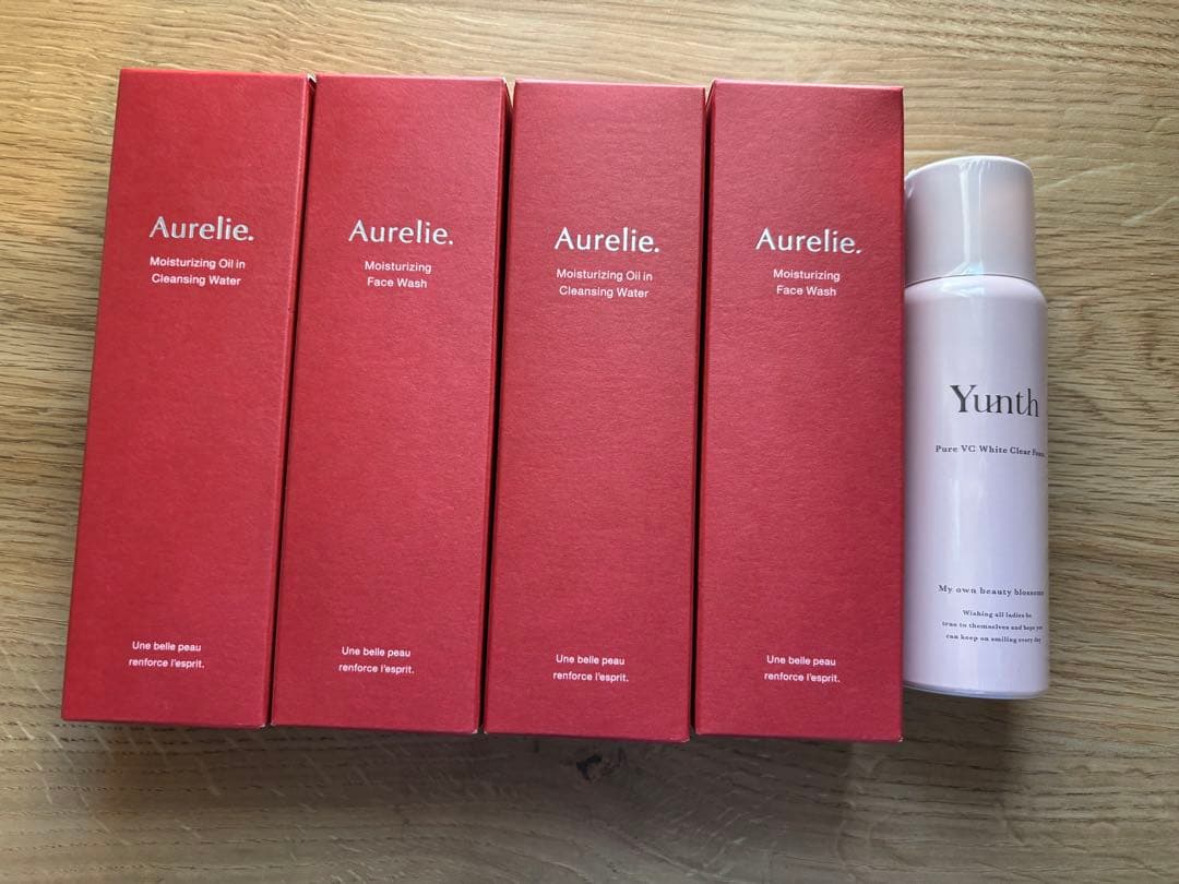 ユンスおまけ付き[新品] オレリークレンジング・フェイスウォッシュ各2本