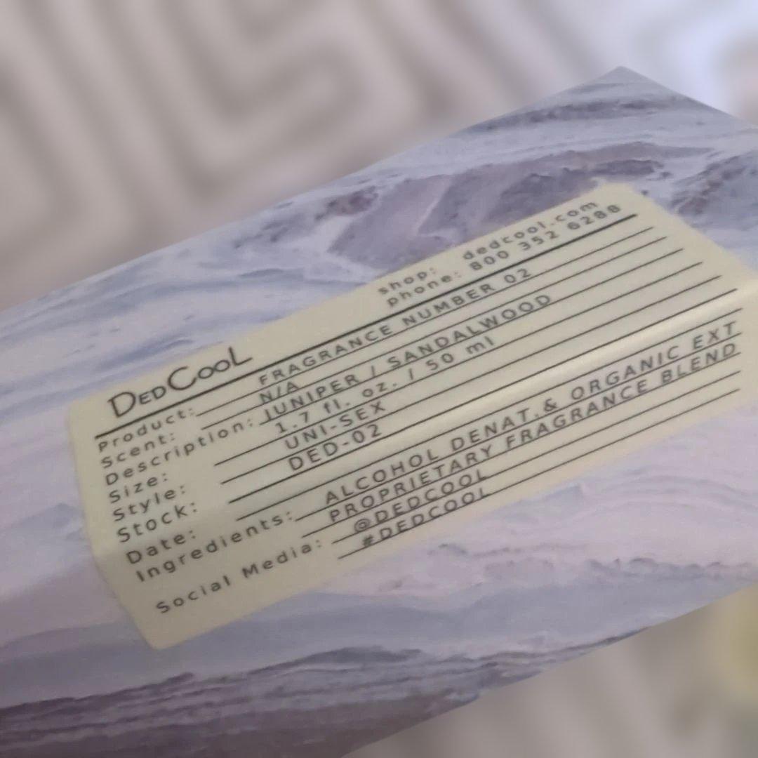 DedCool Fragrance No. 2 50ml ユニセックス